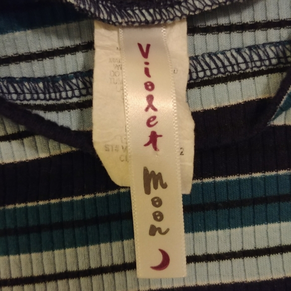 Violet Moon Small Crop Top - Picture 3 of 3